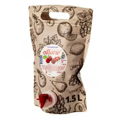 Lielogu dzērveņu morss, 1,5 l