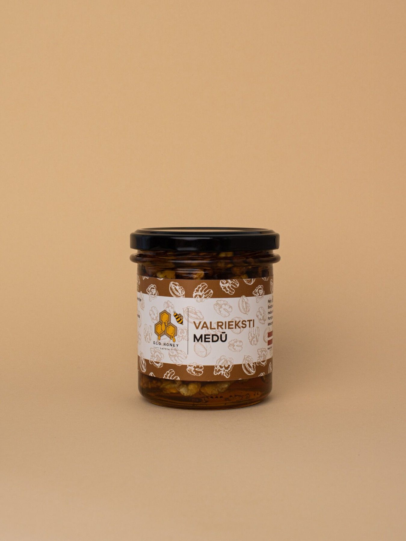 Medus ar piedevām EcoHoney Latvia, 400 g, šķidrs — attēls 2