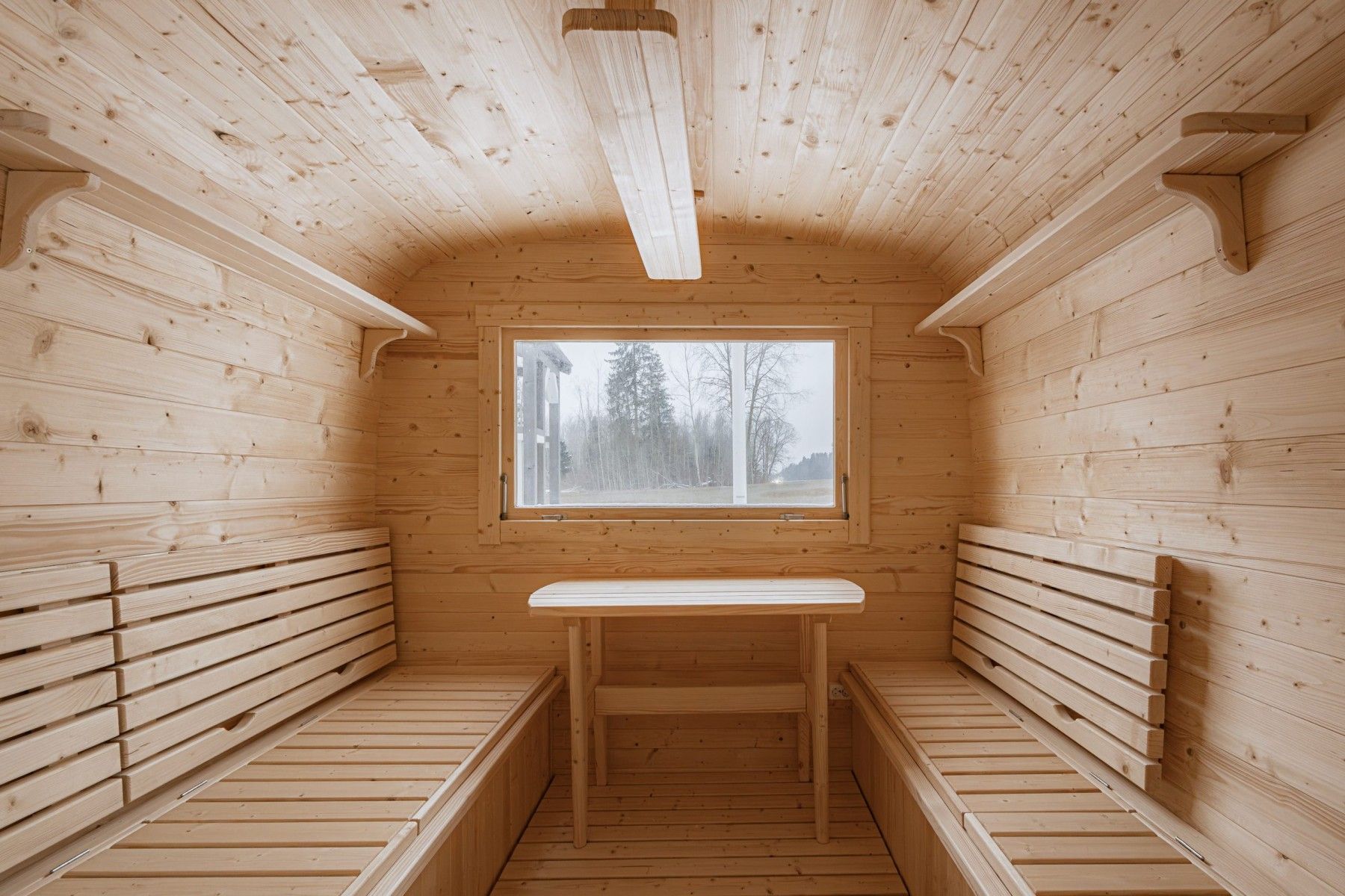 Mucas pirts, malkas krāsns, 30 m² — attēls 3