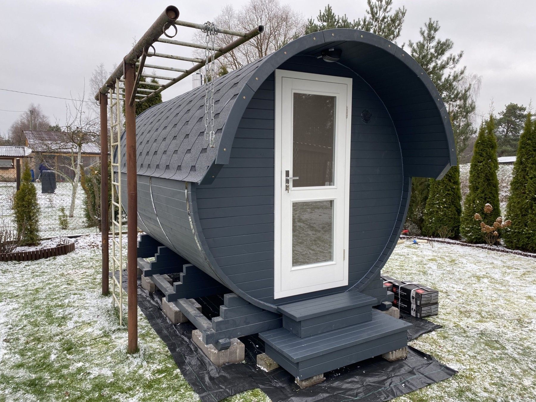 Mucas pirts, malkas krāsns, 8,05 m² — attēls 3