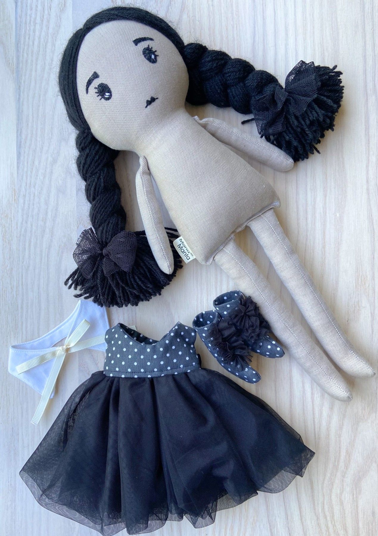 Lelle Mana Manta, augstums 34 cm, tekstils — attēls 2