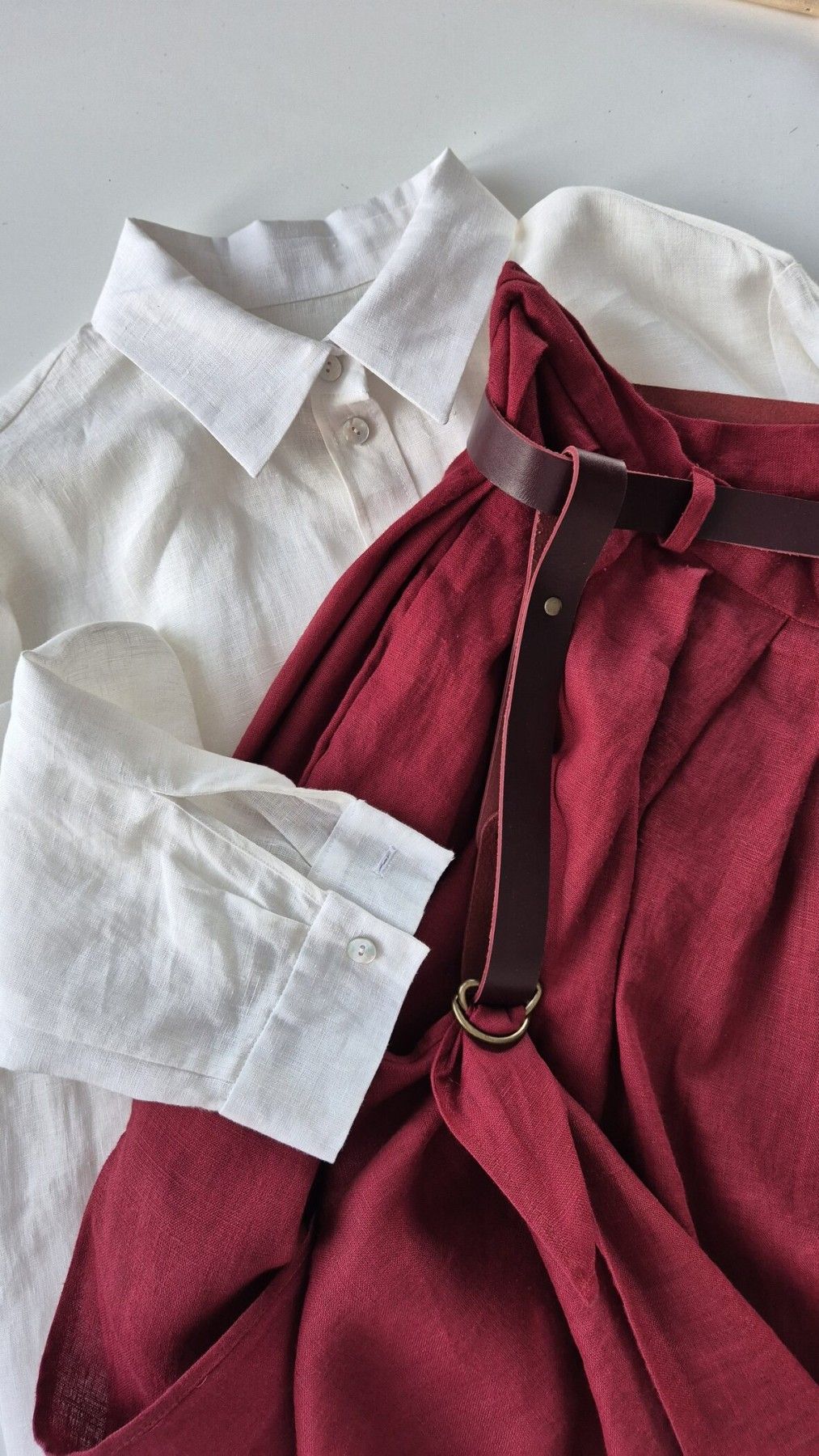 Svārki Feel the Style, XS, S, M, L, XL, XXL, sarkanā krāsā — attēls 2