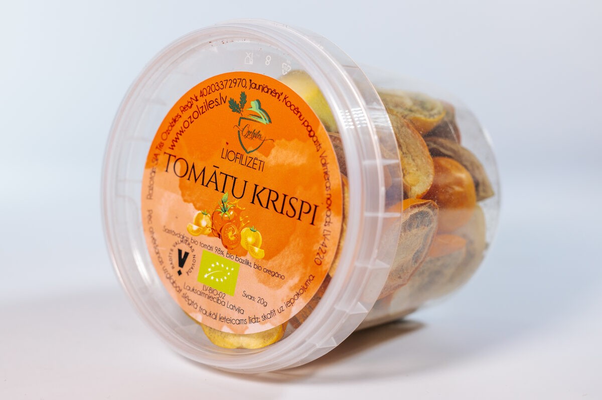 BIO tomātu krispi ar baziliku un oregano, 365 ml — attēls 2