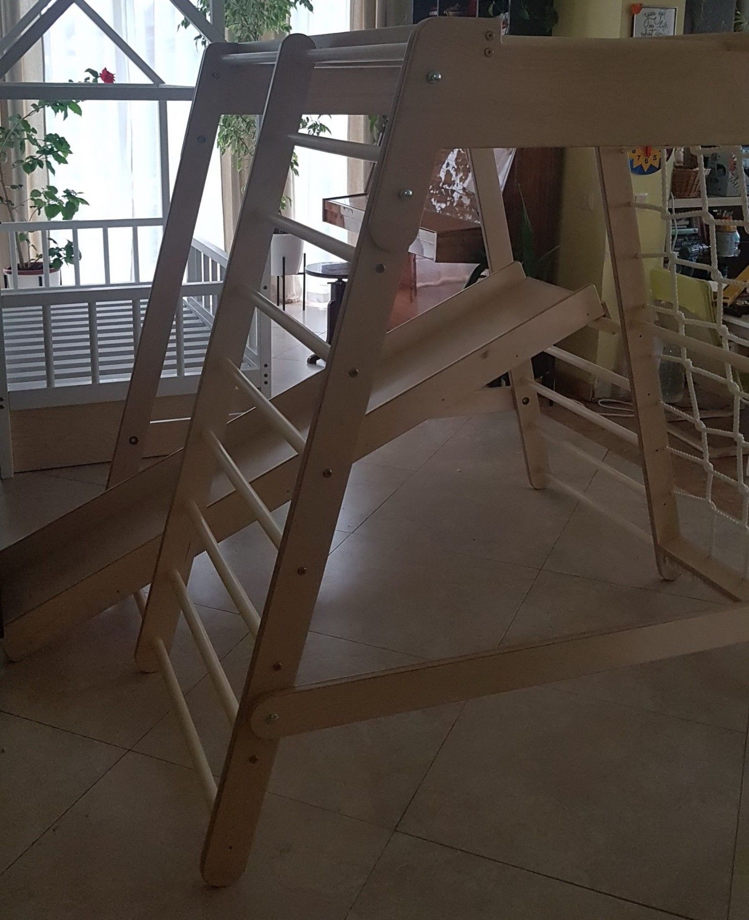 Rotaļu komplekss, platums 1,5 m, garums 1,5 m, koks — attēls 2