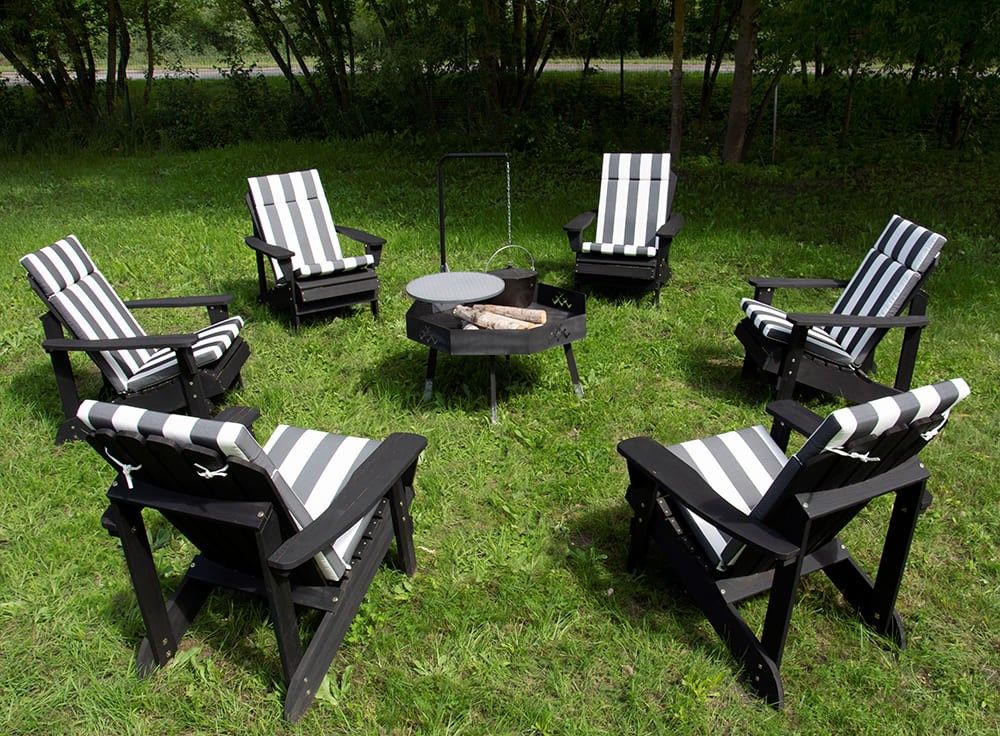 Atzveltnes krēsls DM GRILL, 11 kg, platums 90,5 cm, koks — attēls 2