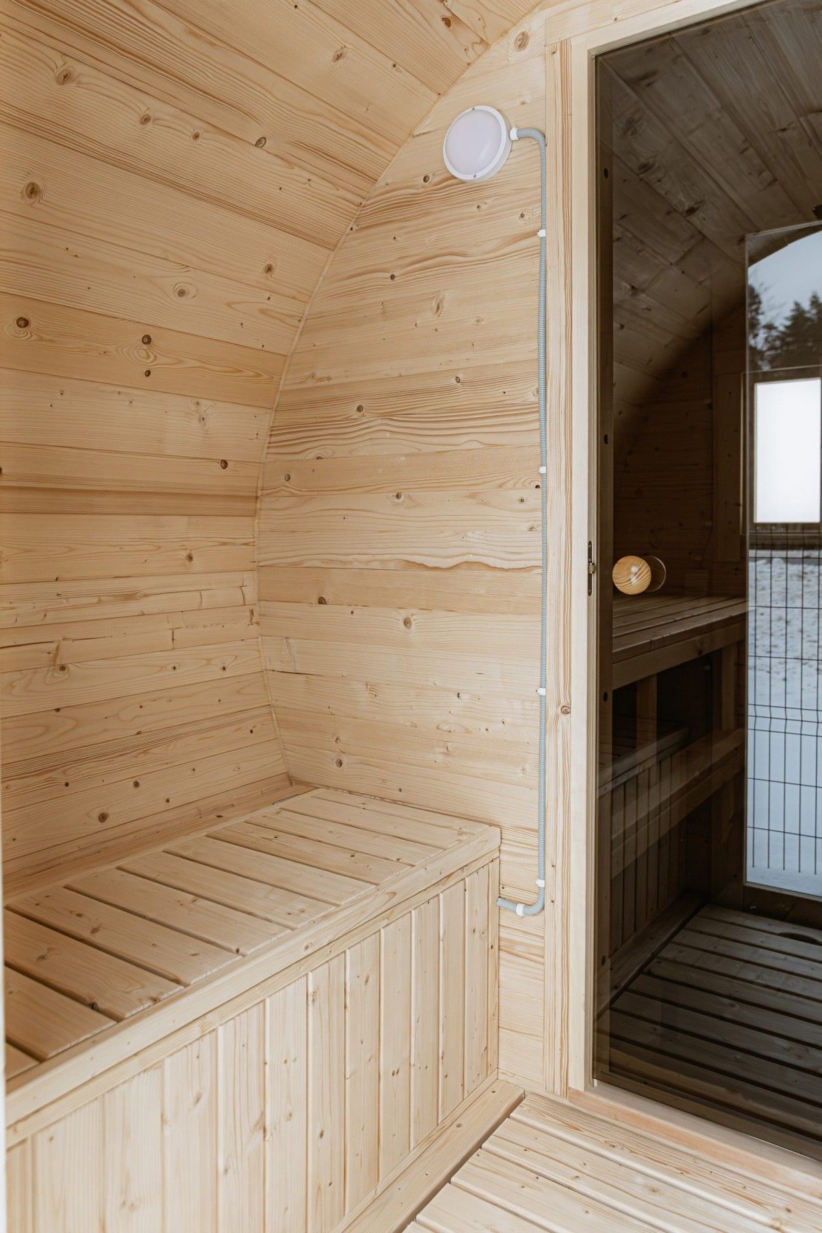 Mobilā pirts, malkas krāsns, 7,59 m² — attēls 5