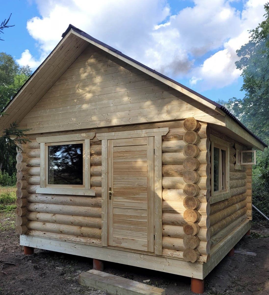 Guļbūves pirts, malkas krāsns, 16 m² — attēls 4