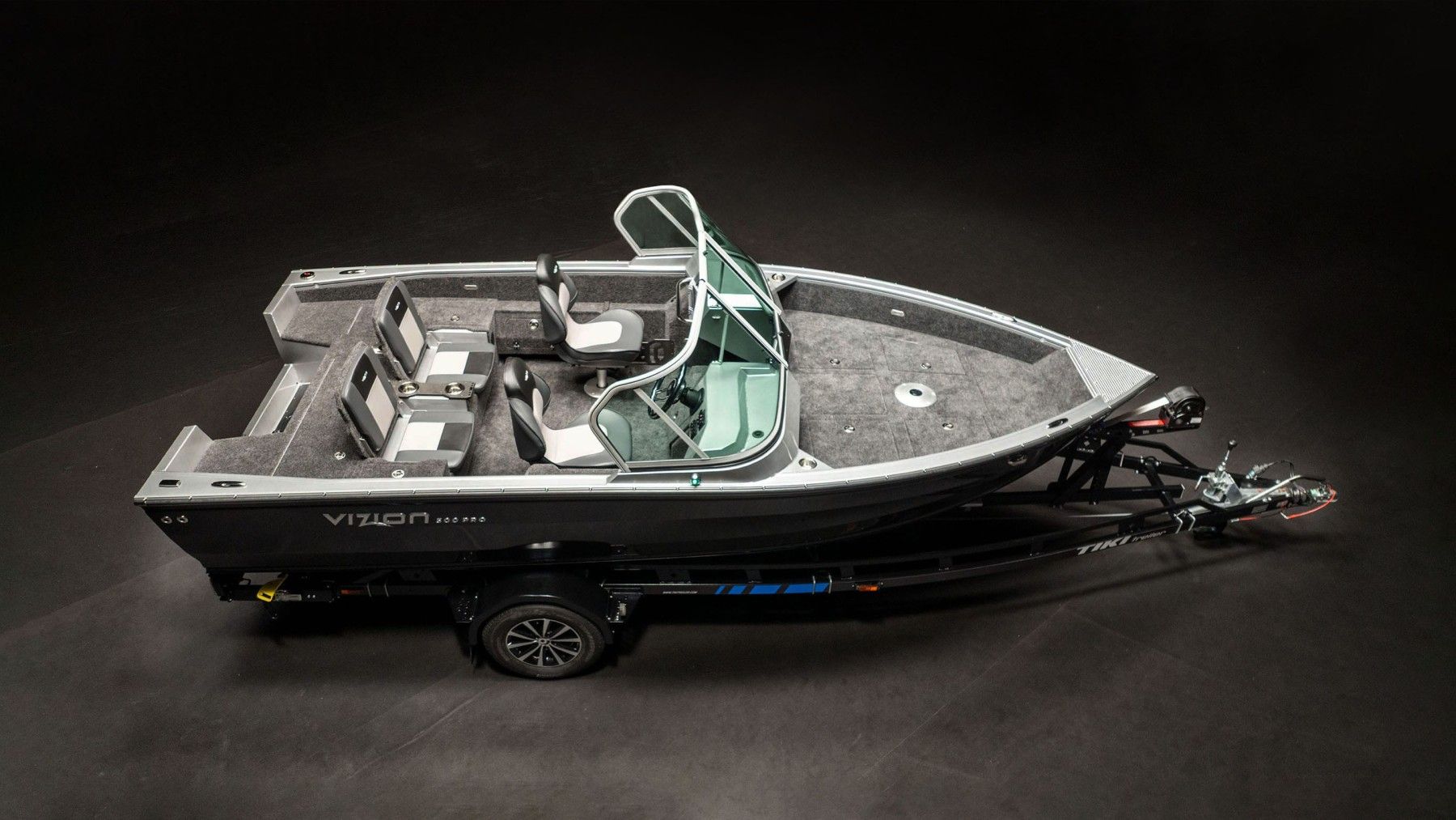 Motorlaiva VIZION 500 PRO, 5,04 m, alumīnijs