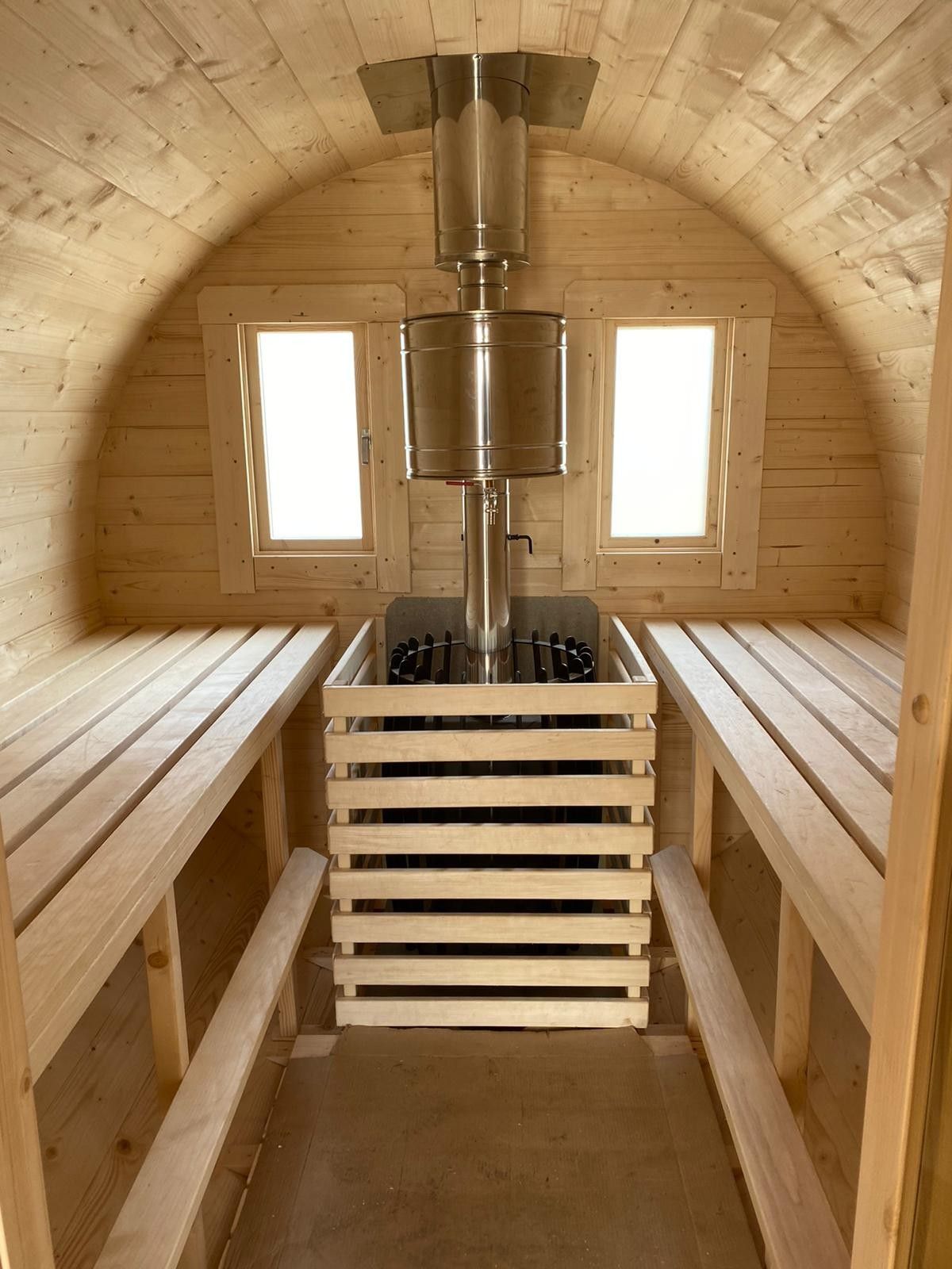 Mucas pirts, malkas krāsns, 8,05 m² — attēls 4