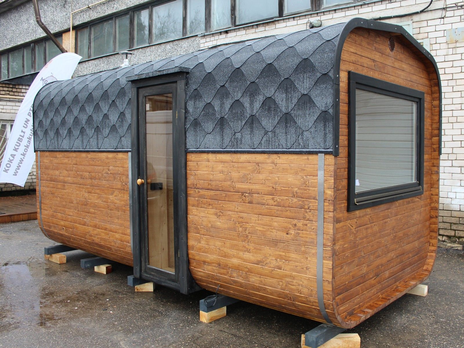 Pirts, malkas krāsns, 11,04 m² — attēls 4