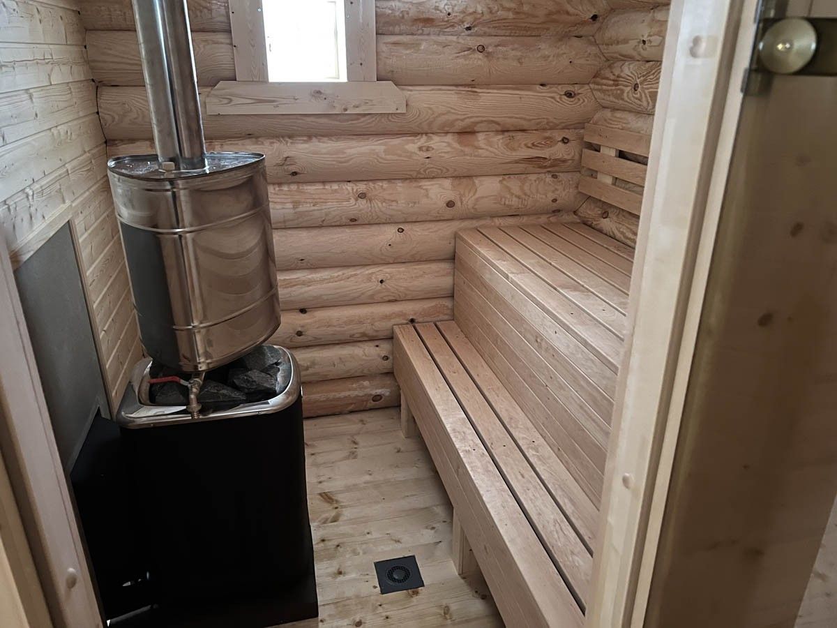 Guļbūves pirts, malkas krāsns, 68 m² — attēls 5