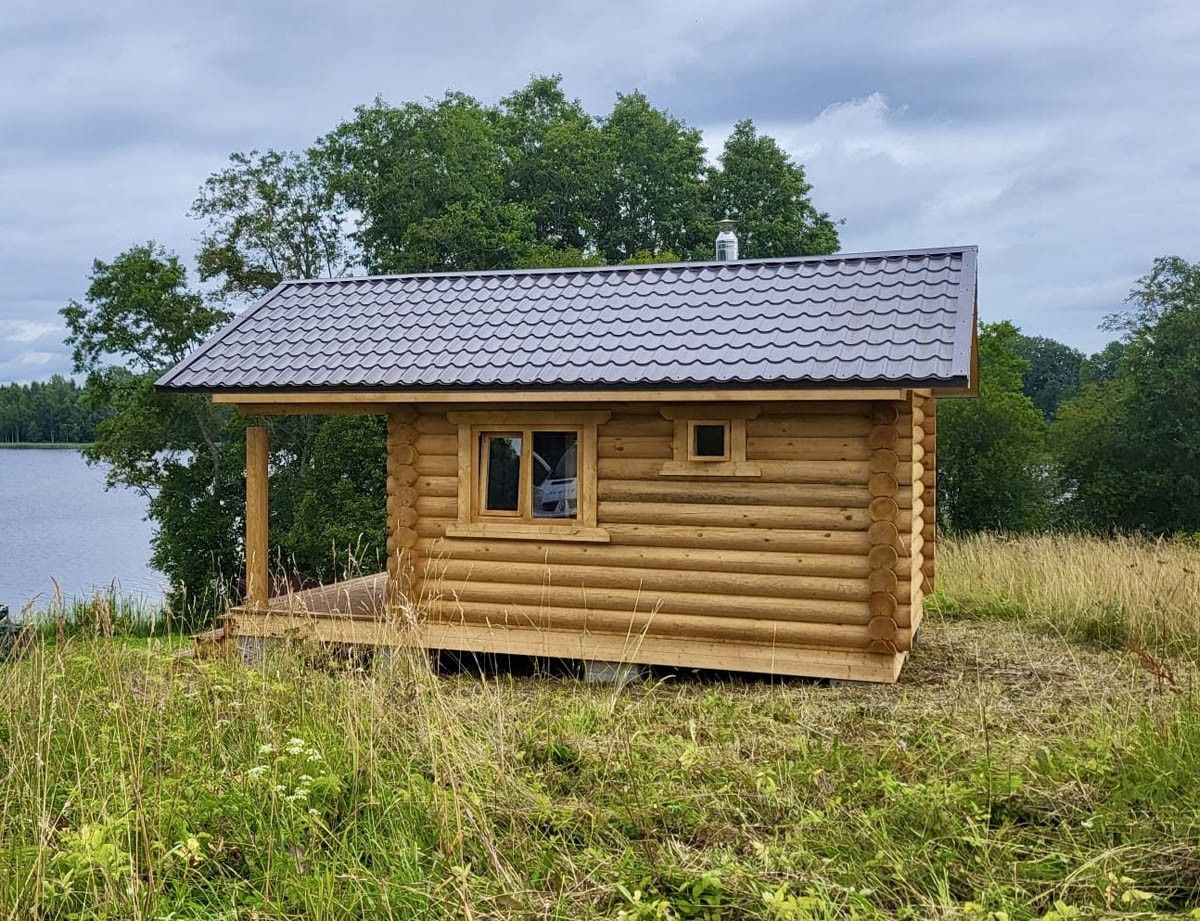 Guļbūves pirts, malkas krāsns, 27 m² — attēls 4