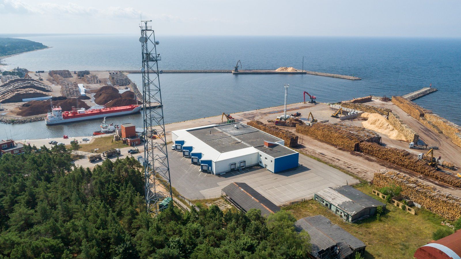Ražošanas ēka 3317 m², Upes iela 56, Saulkrastu pagasts — attēls 3