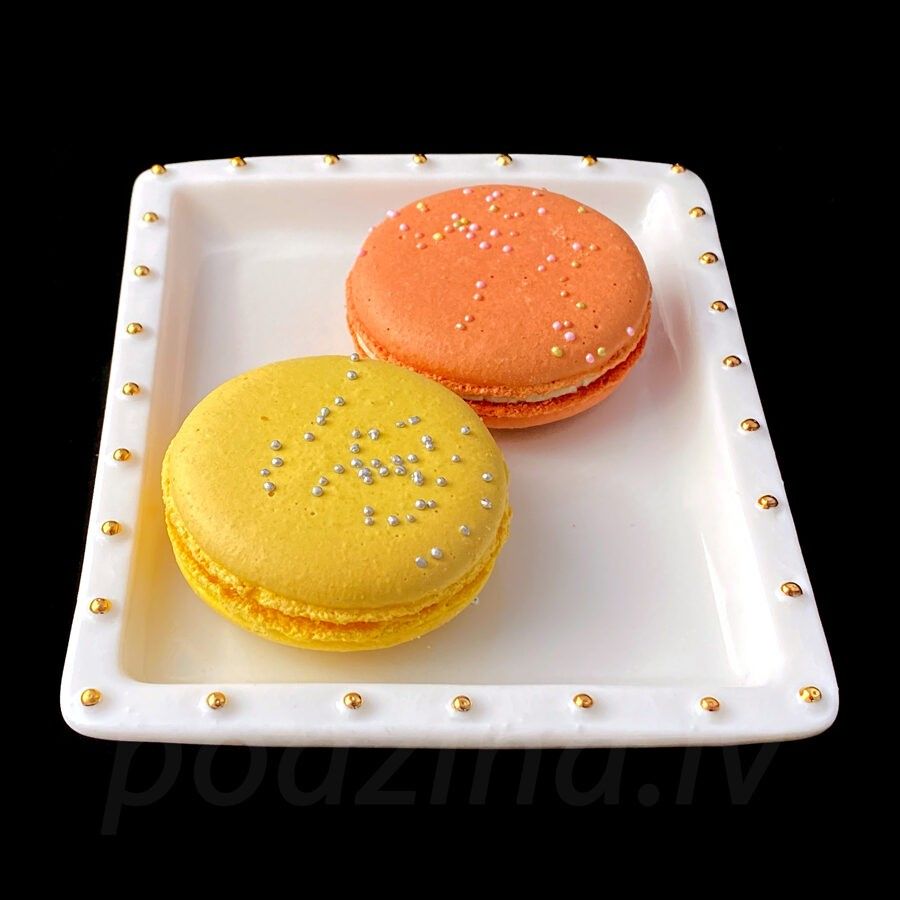 Servēšanas šķīvis Podziņas porcelāns, porcelāns
