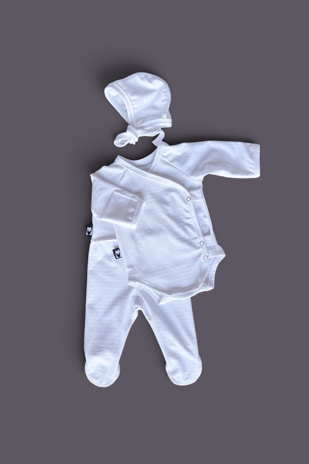 Zīdaiņu bodijs BaraBeku Kids, 50, 56 cm, kokvilna — attēls 2
