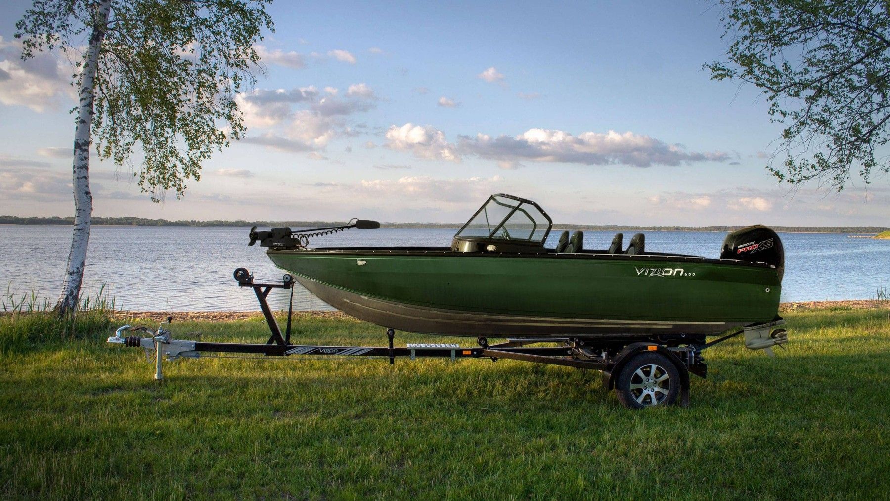 Motorlaiva VIZION 600, 6 m, alumīnijs
