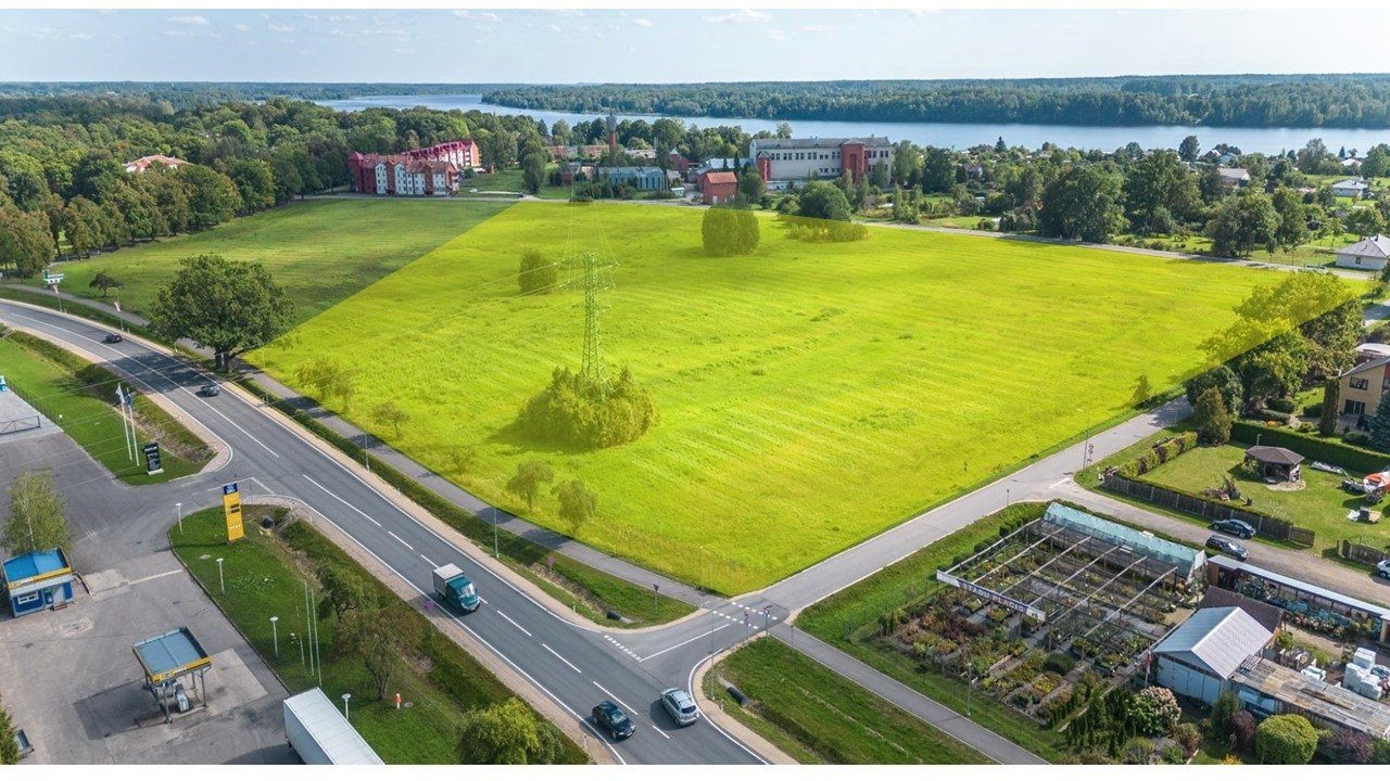Zemes gabals 5,15 ha, Raiņa iela, Lielvārde — attēls 2