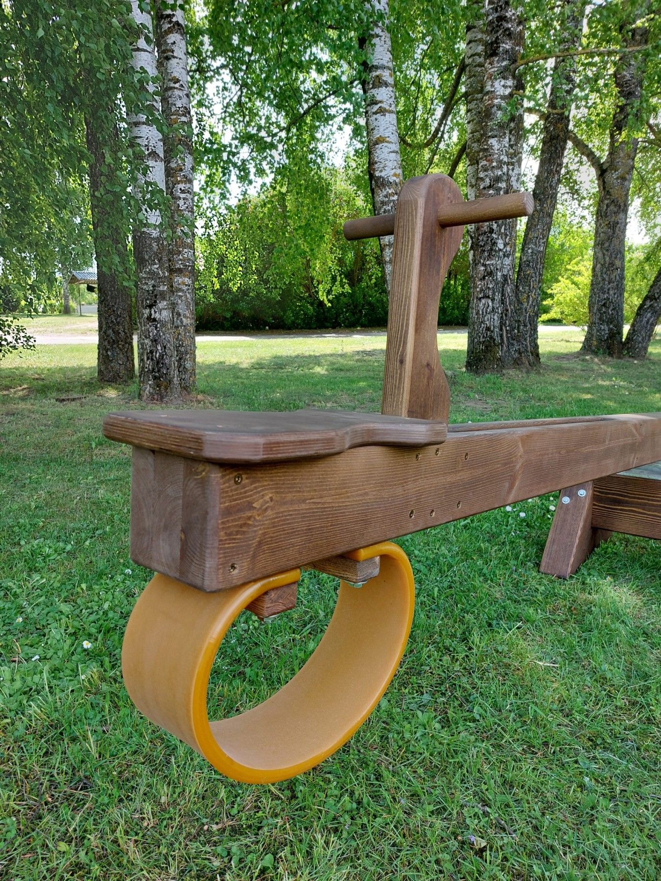 Līdzsvara šūpoles Timber Dream, koks — attēls 2