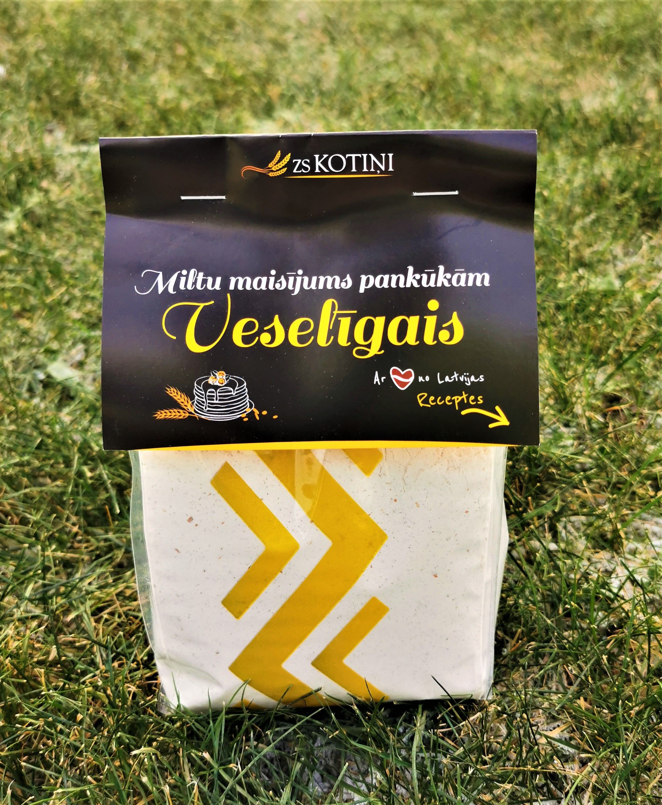 Miltu maisījums pankūkām „Veselīgais”, 0,5 kg — attēls 2