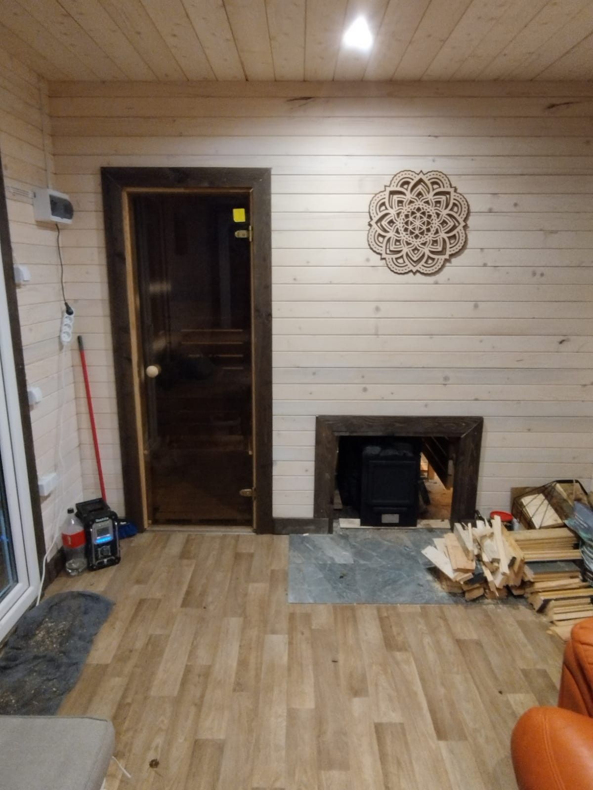Pirts, malkas krāsns, 27 m² — attēls 5