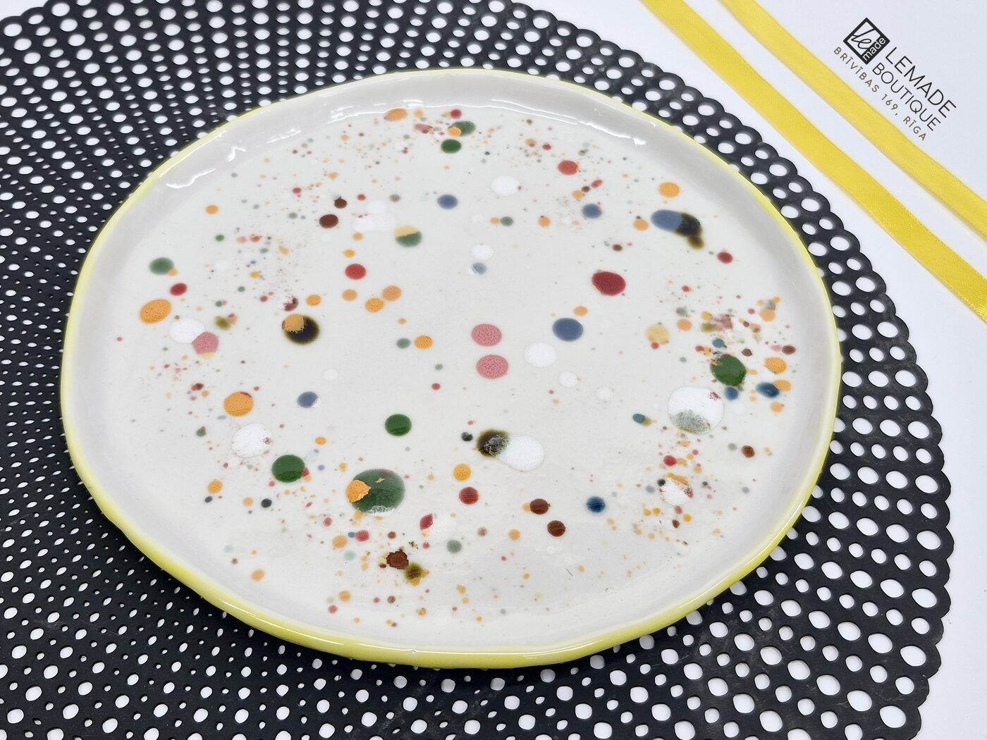 Šķīvji LeMade, 23,5 cm, porcelāns, baltā krāsā — attēls 5