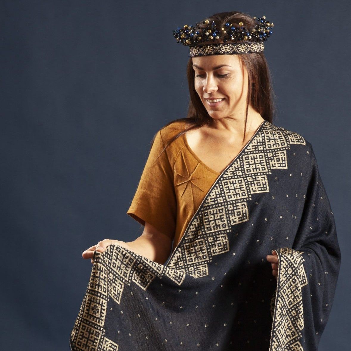 Lakats SandrasMagic, viskoze, zilā krāsā — attēls 2