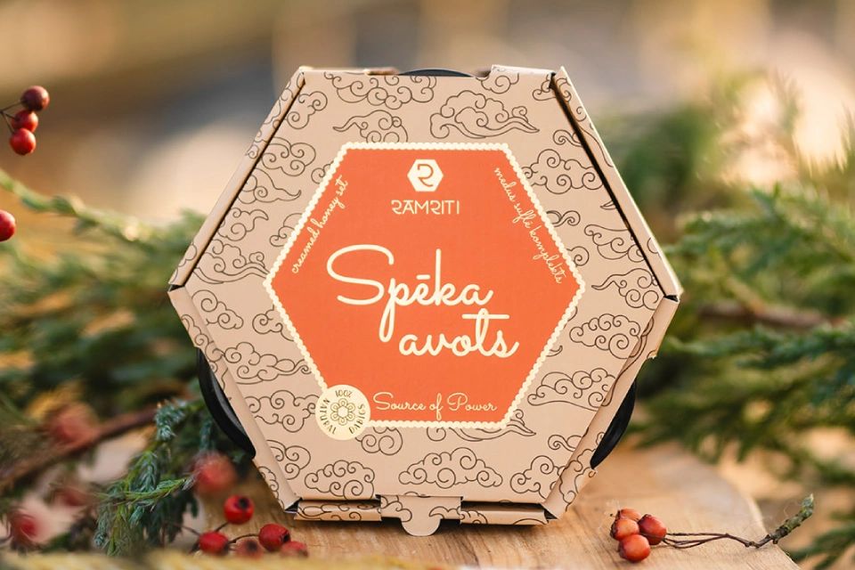Medus suflē dāvanu komplekts „Spēka avots” (3 × 50 g) — attēls 2