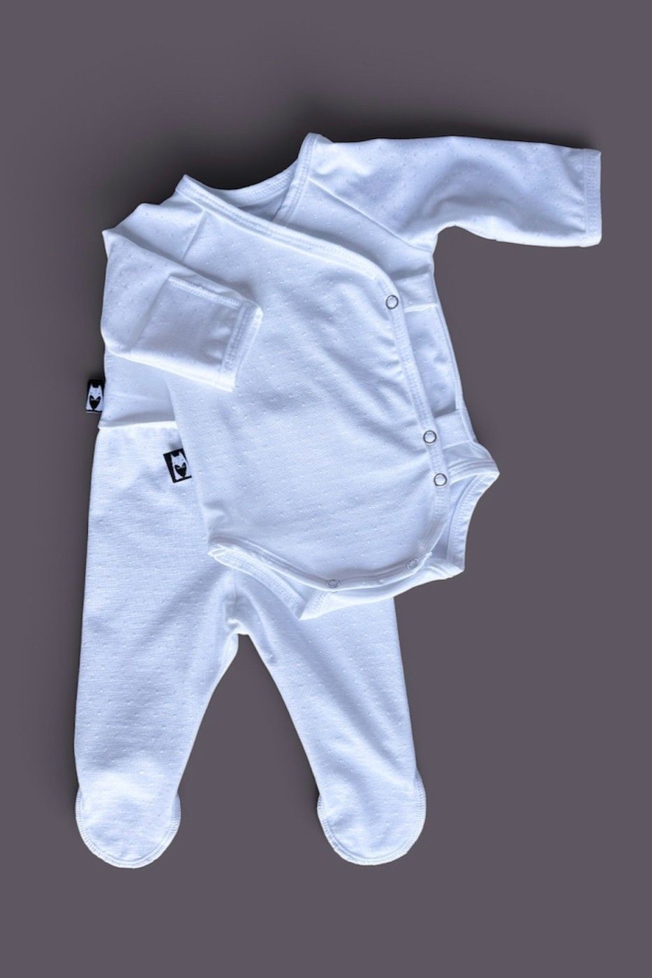 Zīdaiņu bodijs BaraBeku Kids, 50, 56 cm, kokvilna — attēls 4