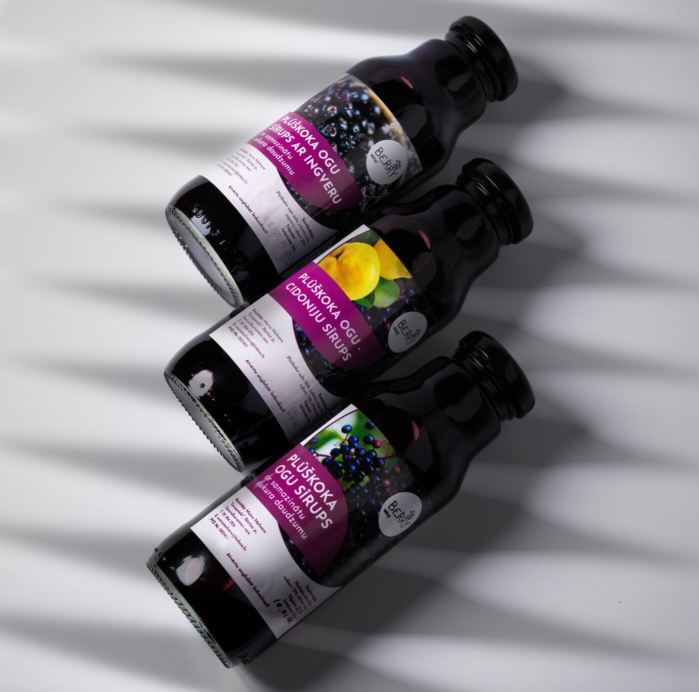 Plūškoka–cidoniju sīrups, 250 ml — attēls 2