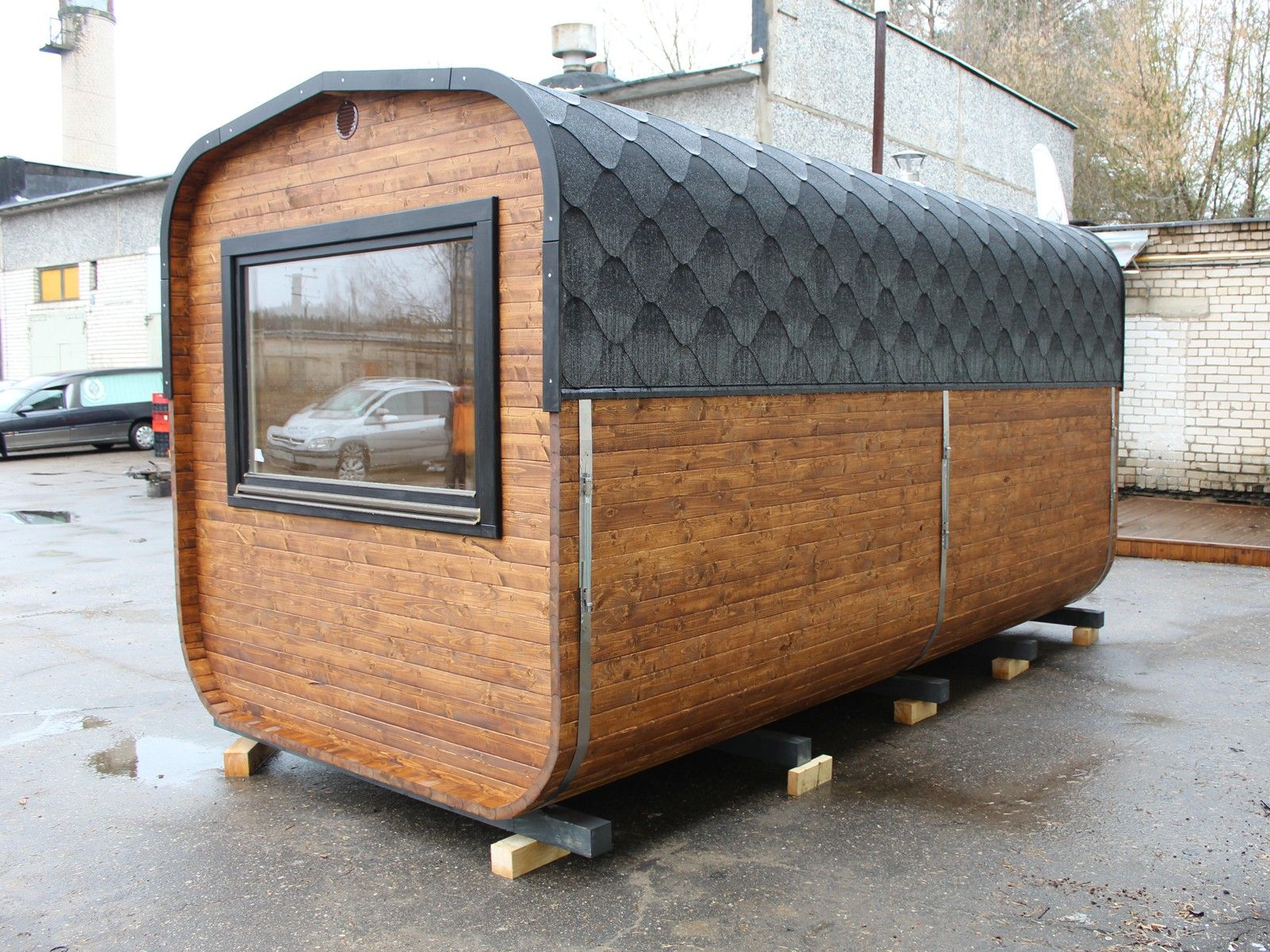 Pirts, malkas krāsns, 11,04 m² — attēls 5