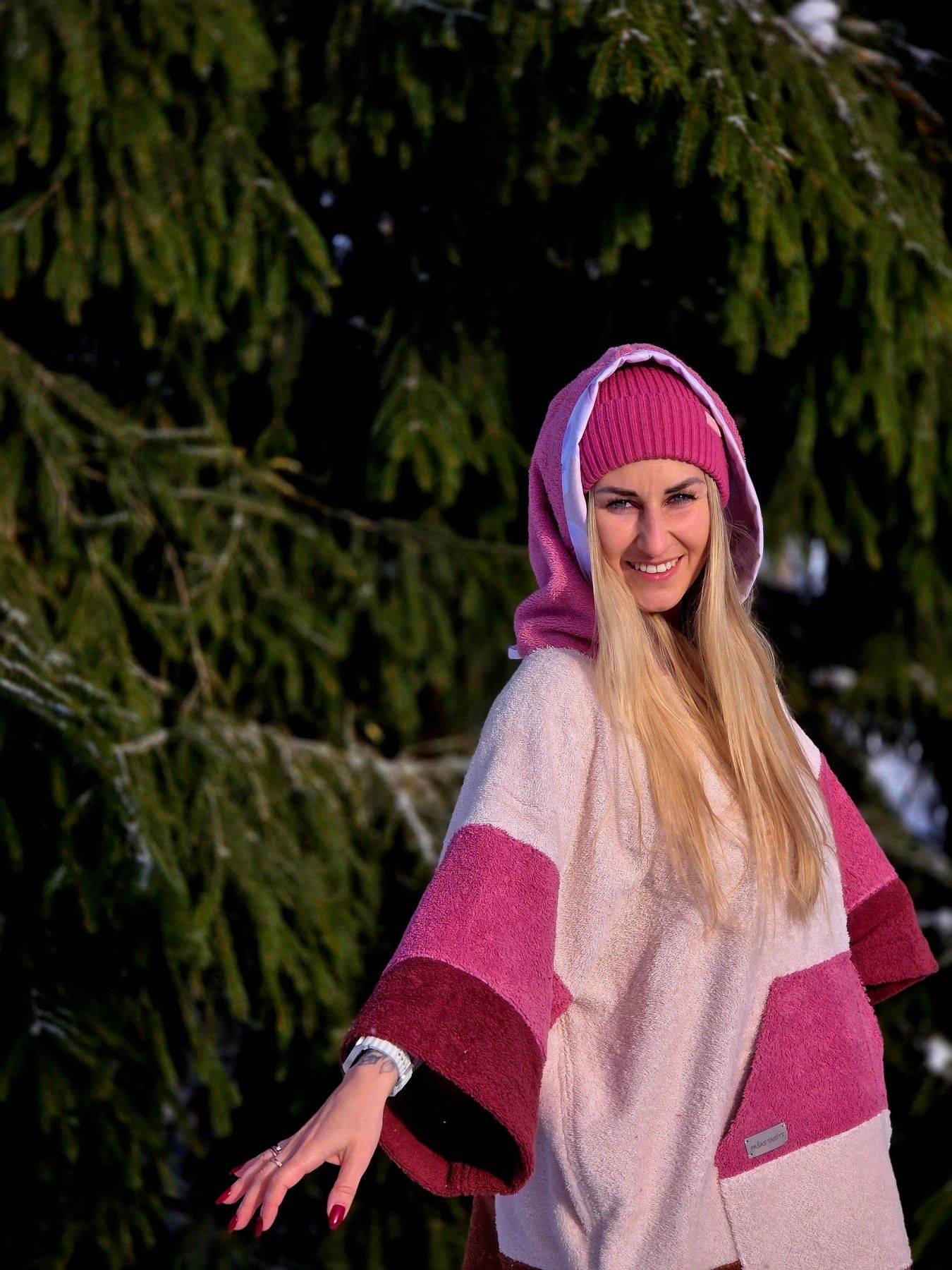 Pludmales apģērbs Pašas Taisīts, kokvilna, raibā krāsā — attēls 4