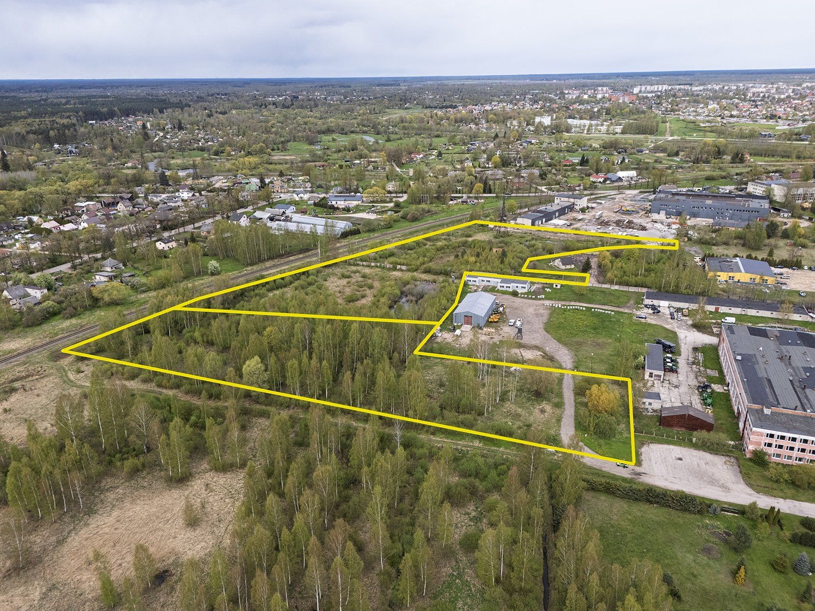 Zemes gabals 3,98 ha, Viskaļu iela 80, Jelgava — attēls 2