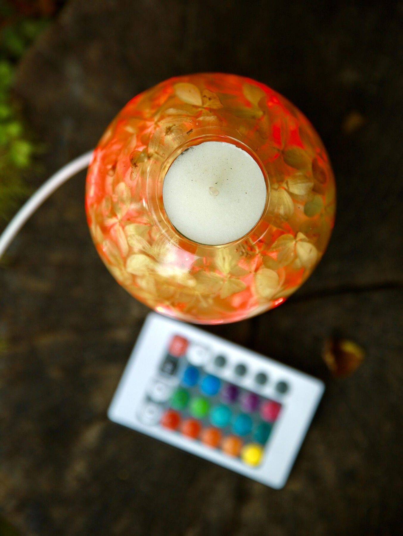 Galda lampa SpiiidBotanics, rgb, oranžā krāsā — attēls 3
