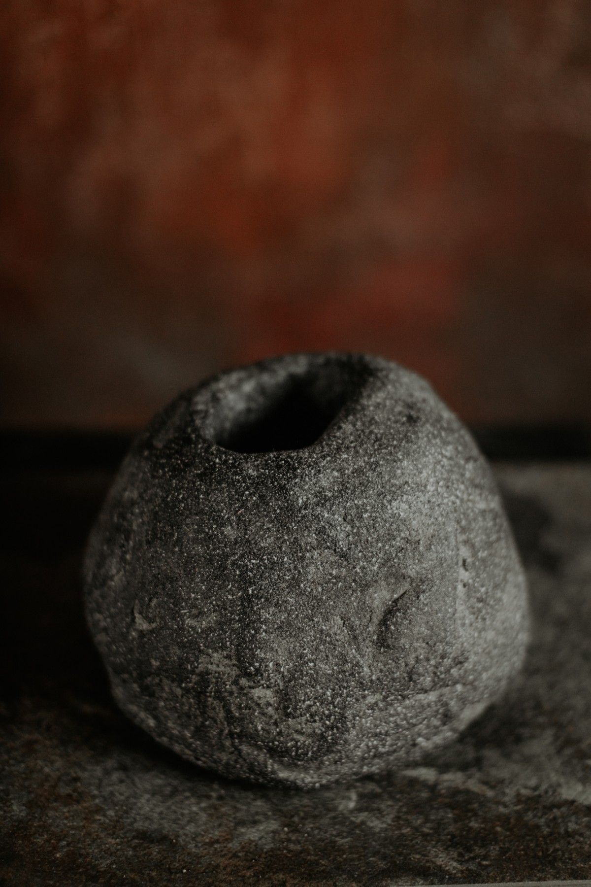 Vāze Artterrace, augstums 16 cm, pelēkā krāsā — attēls 2