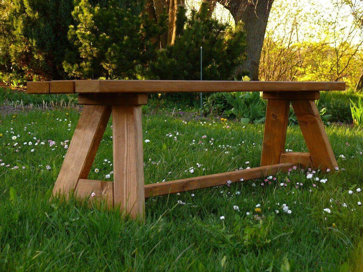 Dārza krēsls UZKURI, sols, platums 160 cm, augstums 40 cm — attēls 5