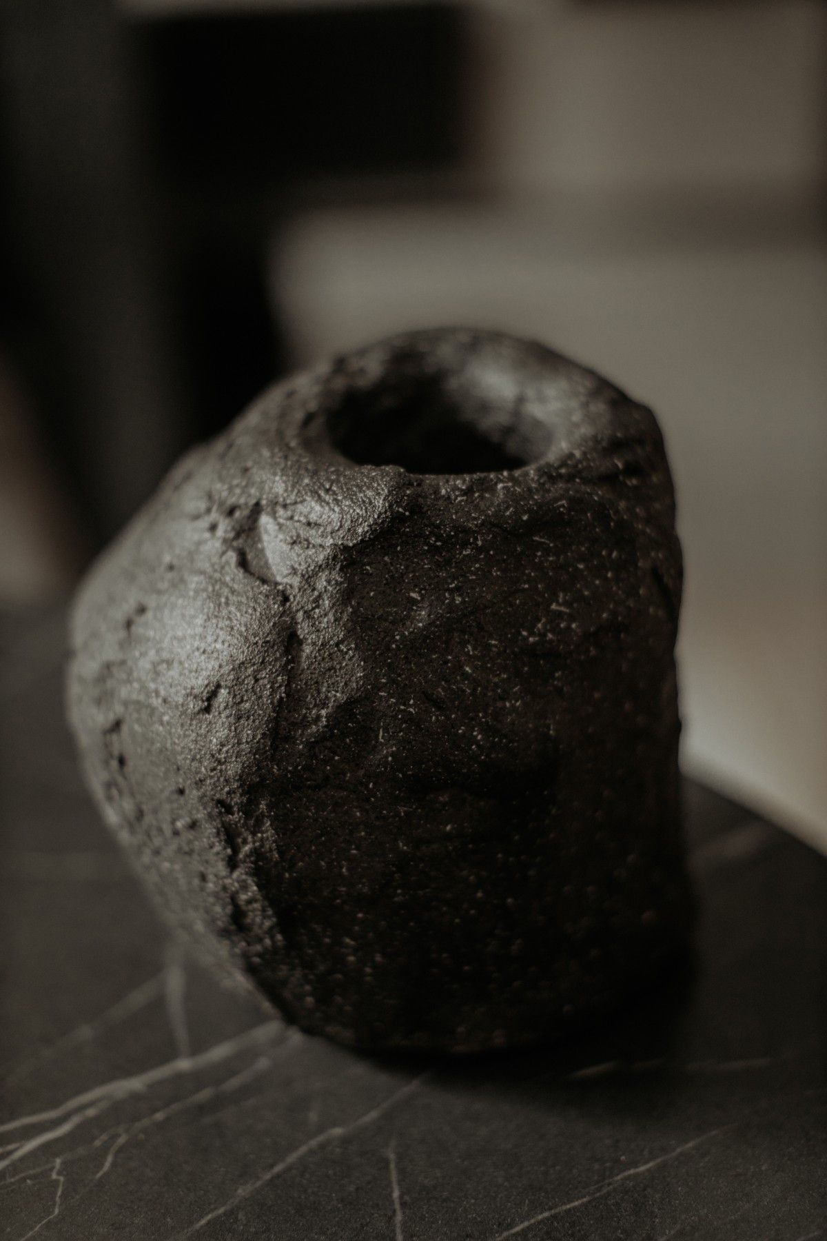 Vāze Artterrace, augstums 19 cm, pelēkā krāsā — attēls 5