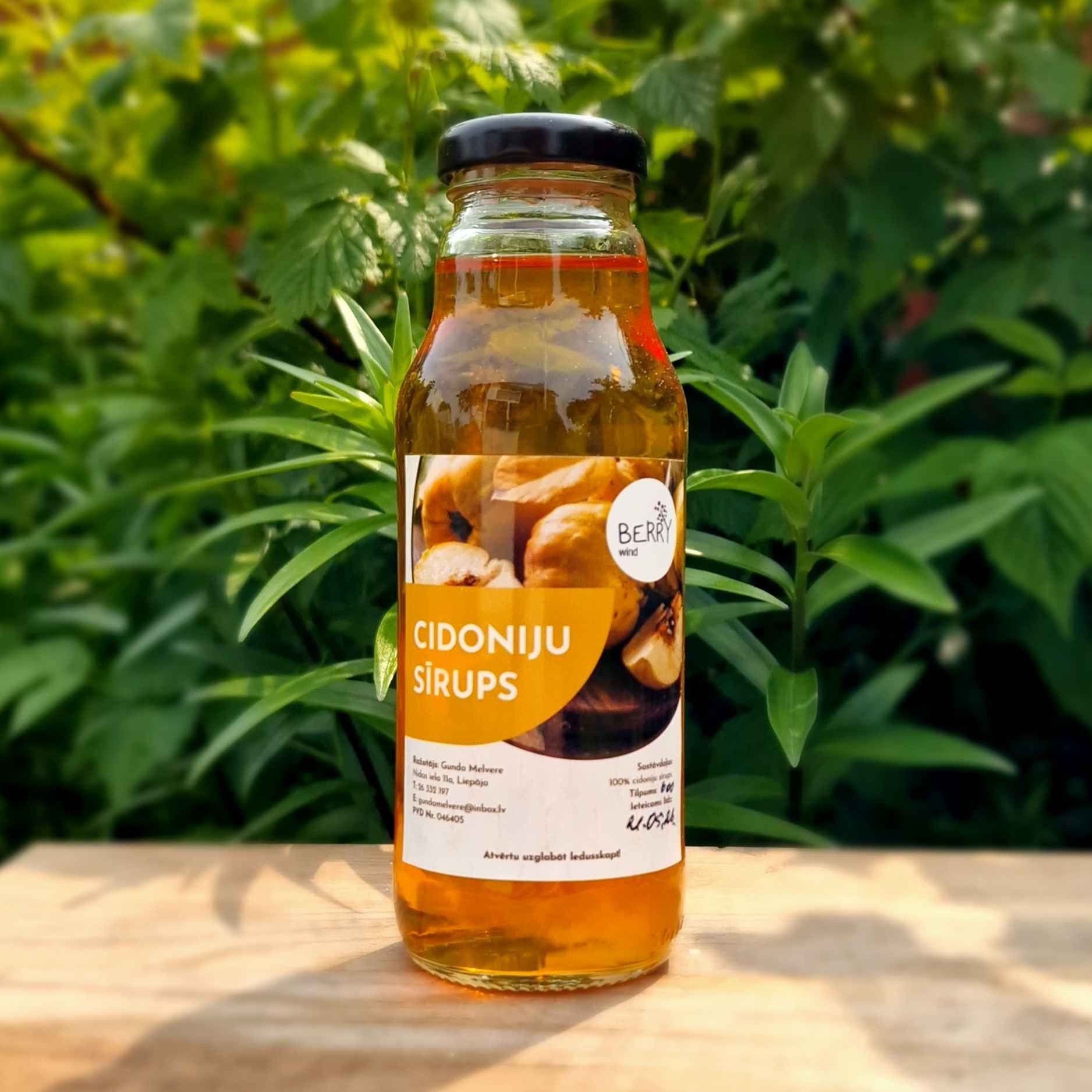 Cidoniju sīrups, 300 ml