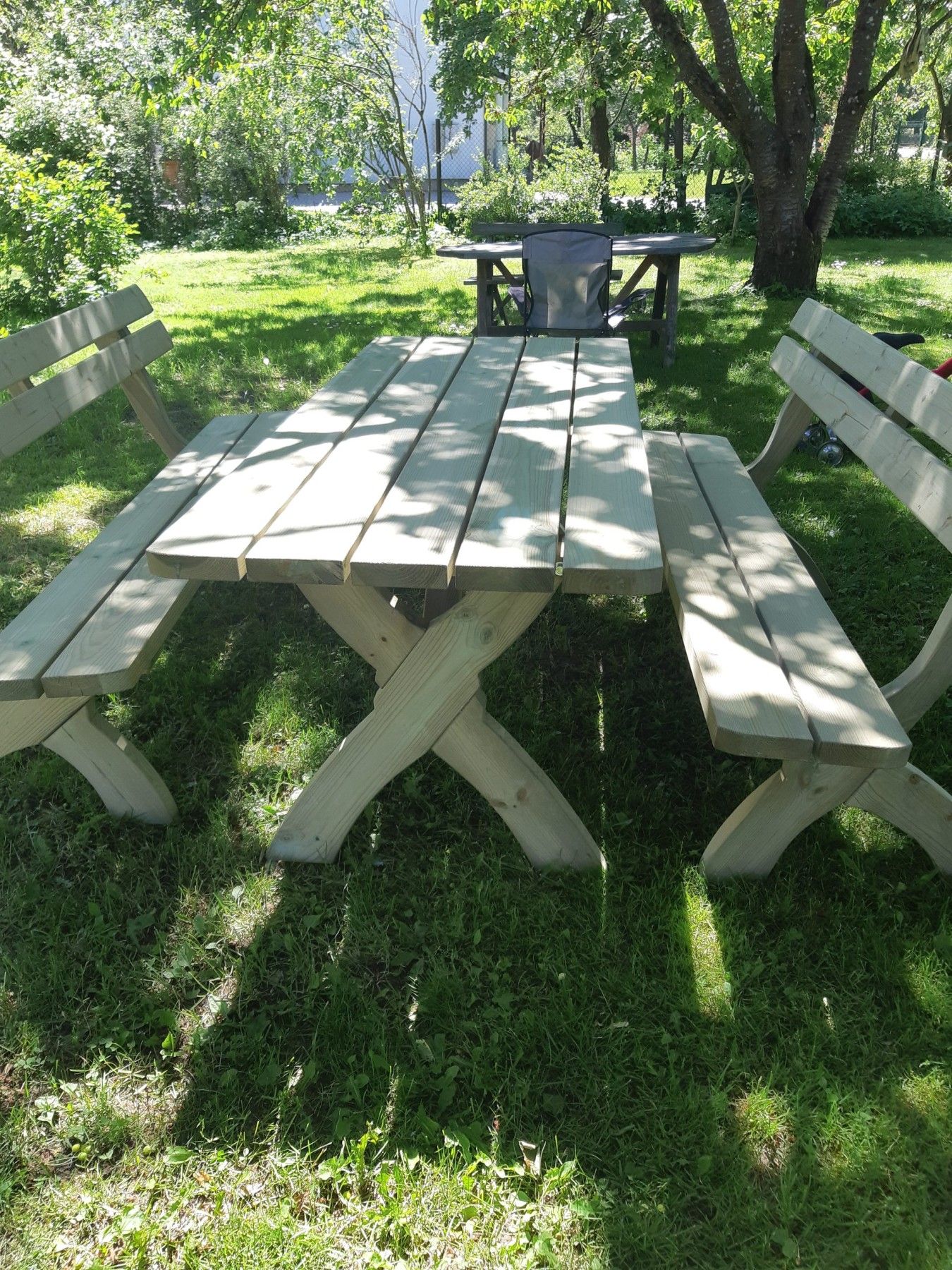 Dārza mēbeļu komplekts Timber Dream Sigulda, platums 150 cm