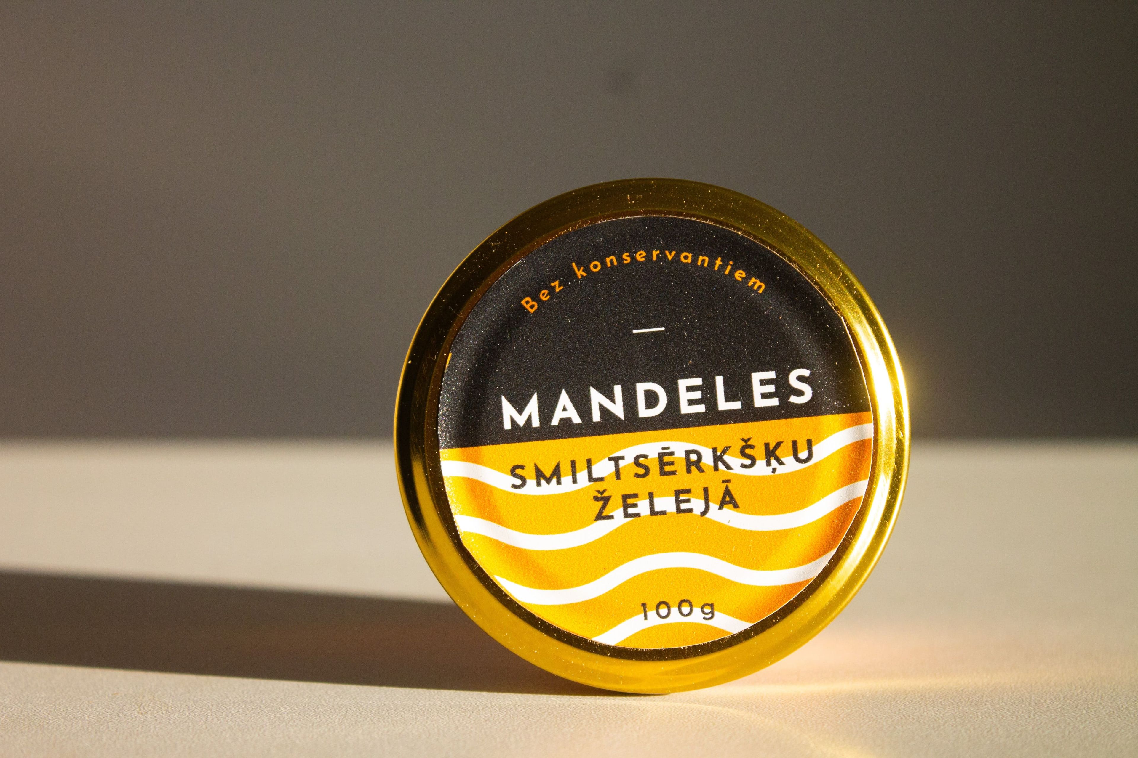 Mandeles smiltsērkšķu želejā, 100 g — attēls 2