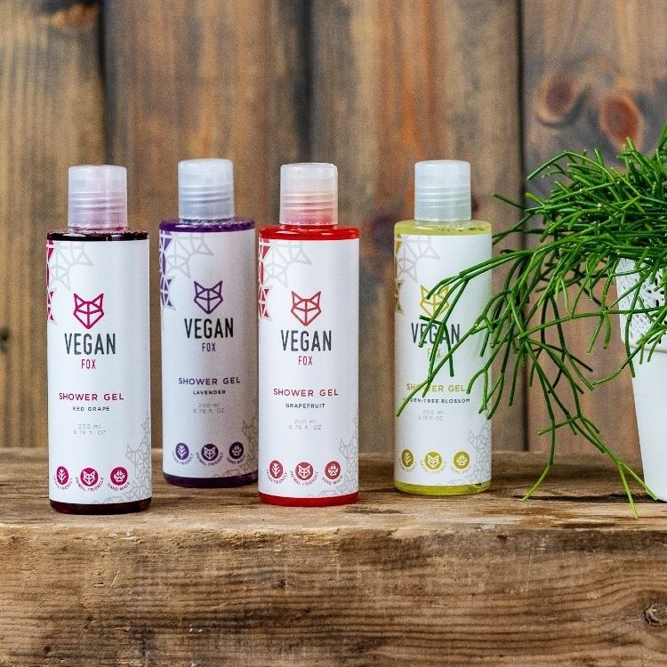 Dušas želeja Vegan Fox, zāļu aromāts, 200 ml — attēls 3