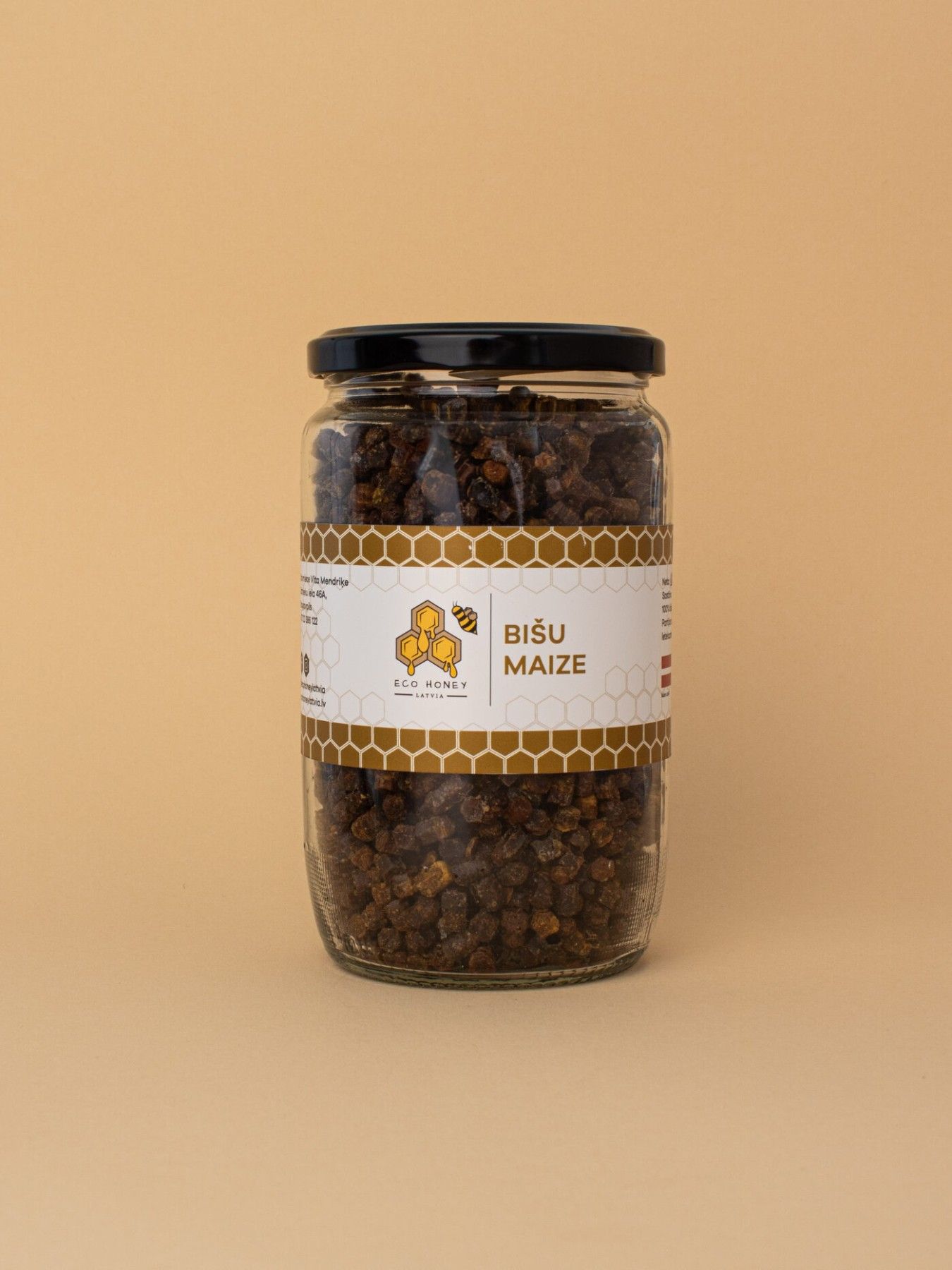 Bišu maize EcoHoney Latvia, 80 g — attēls 2