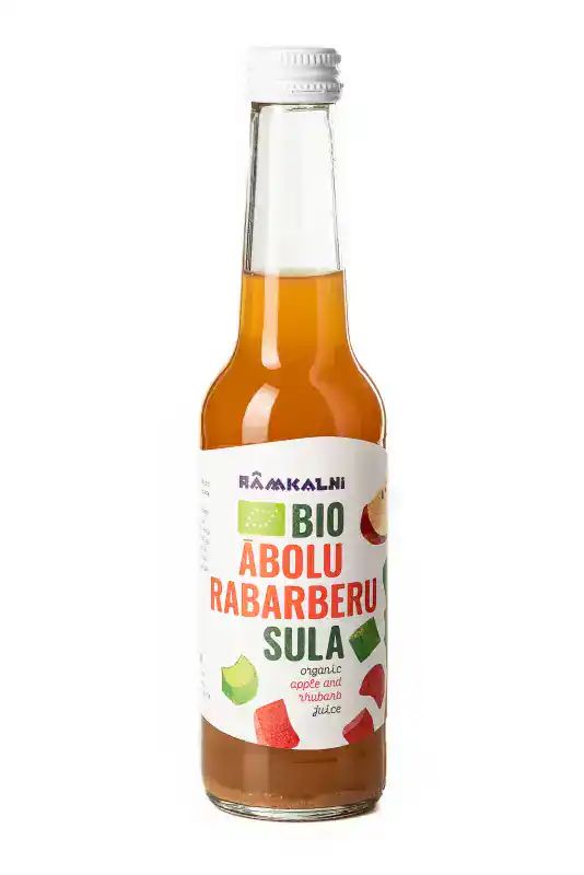 BIO ābolu–rabarberu sula, 12 × 275 ml — attēls 2