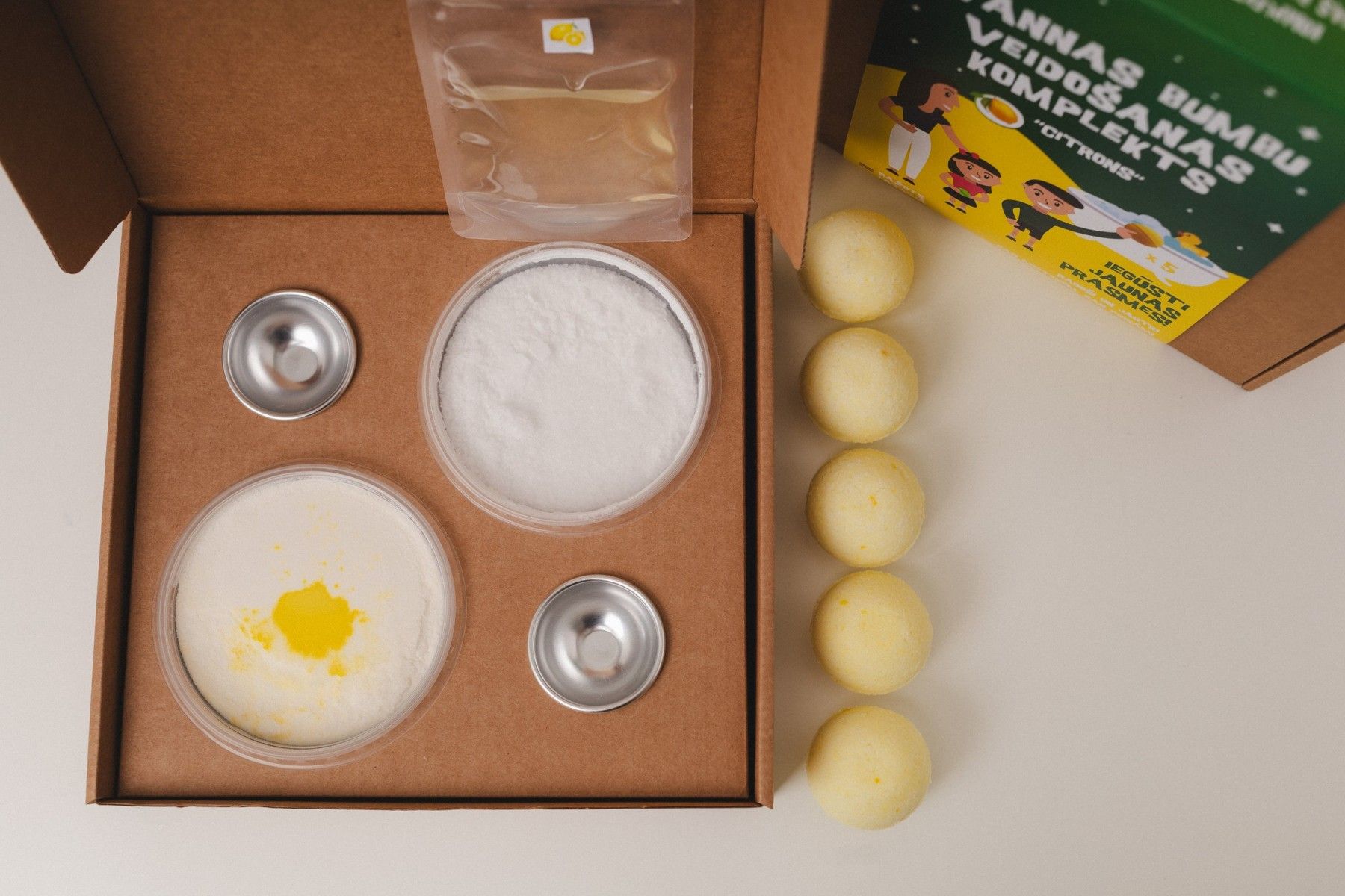 Vannas bumbas KOPAA, citrusu aromāts — attēls 2