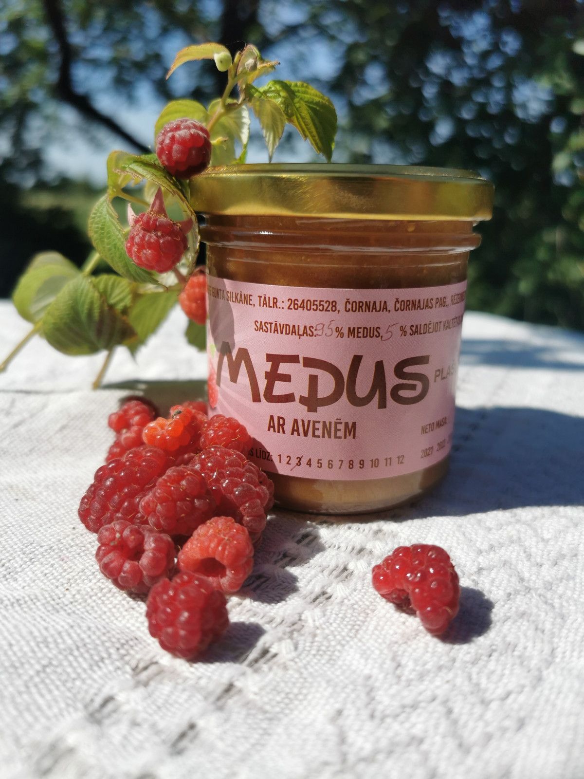 Medus ar avenēm, 180 g