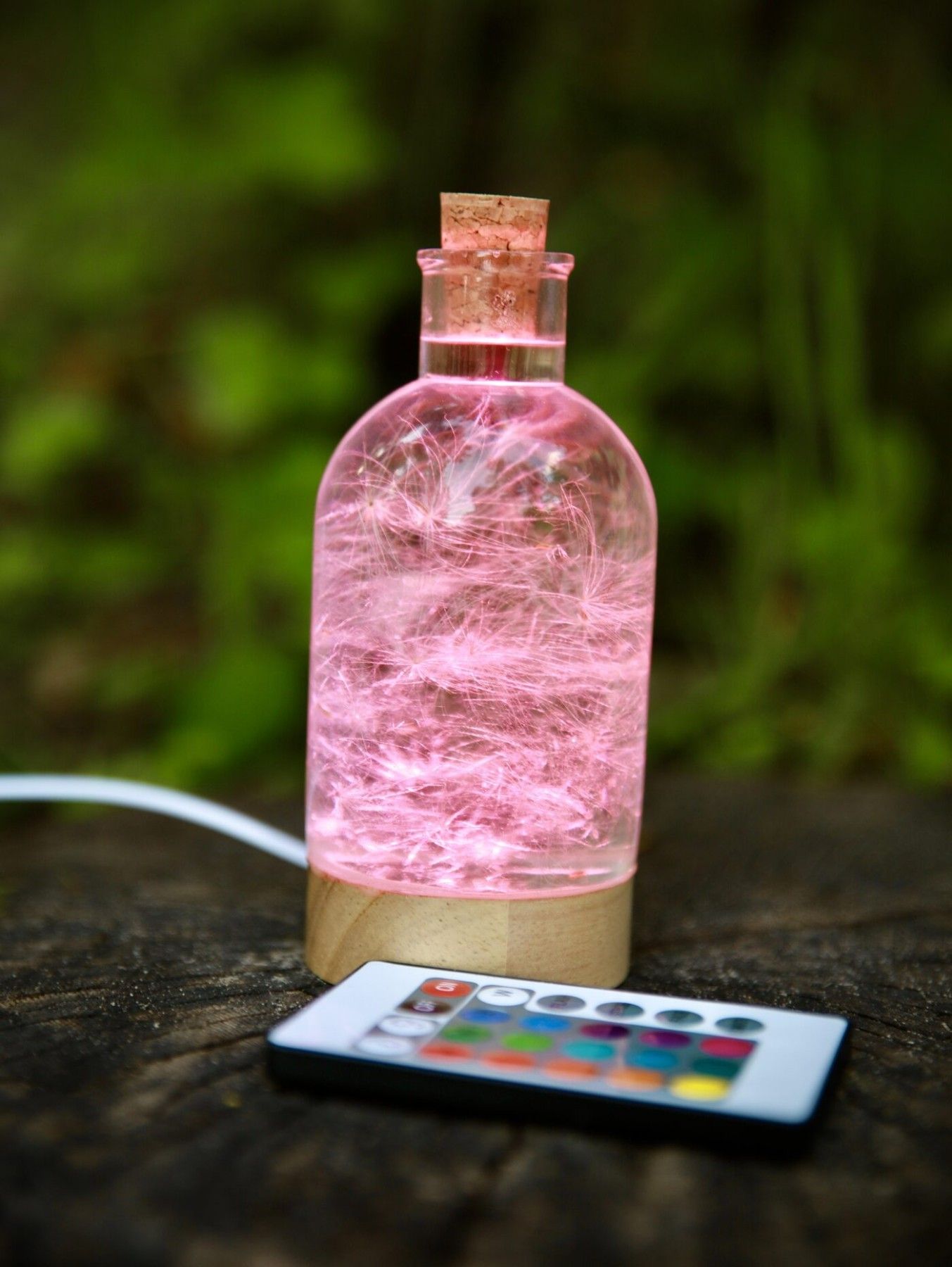 Galda lampa SpiiidBotanics, rgb, zilā krāsā — attēls 2