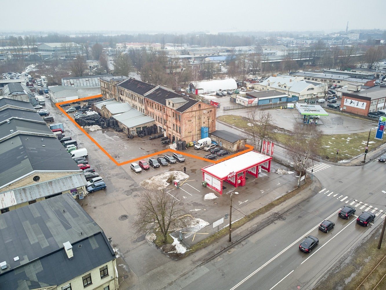 Ražošanas ēka 3238 m², Ganību dambis 21K, Sarkandaugava — attēls 3