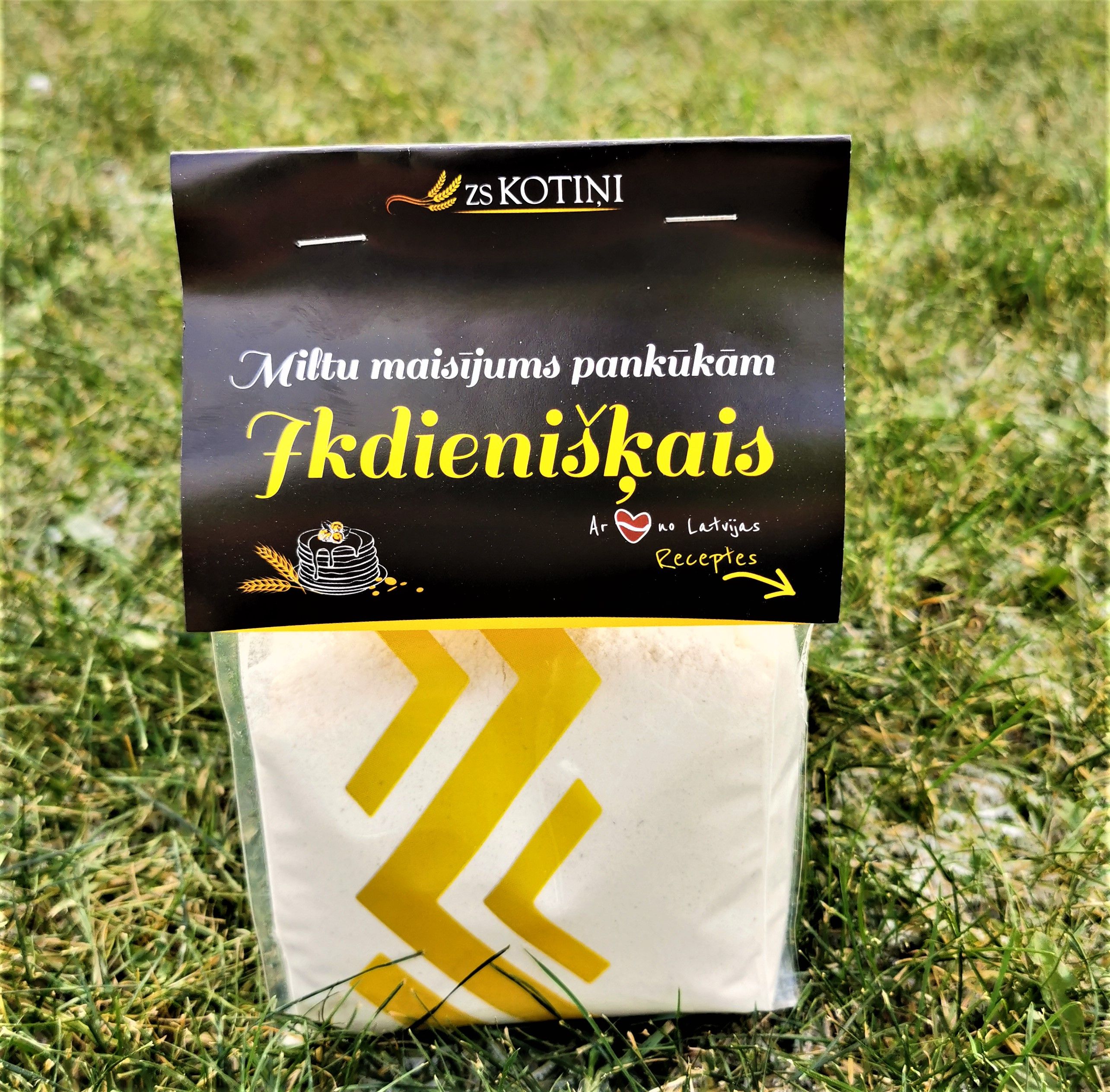 Miltu maisījums pankūkām „Ikdienišķais”, 0,5 kg — attēls 3