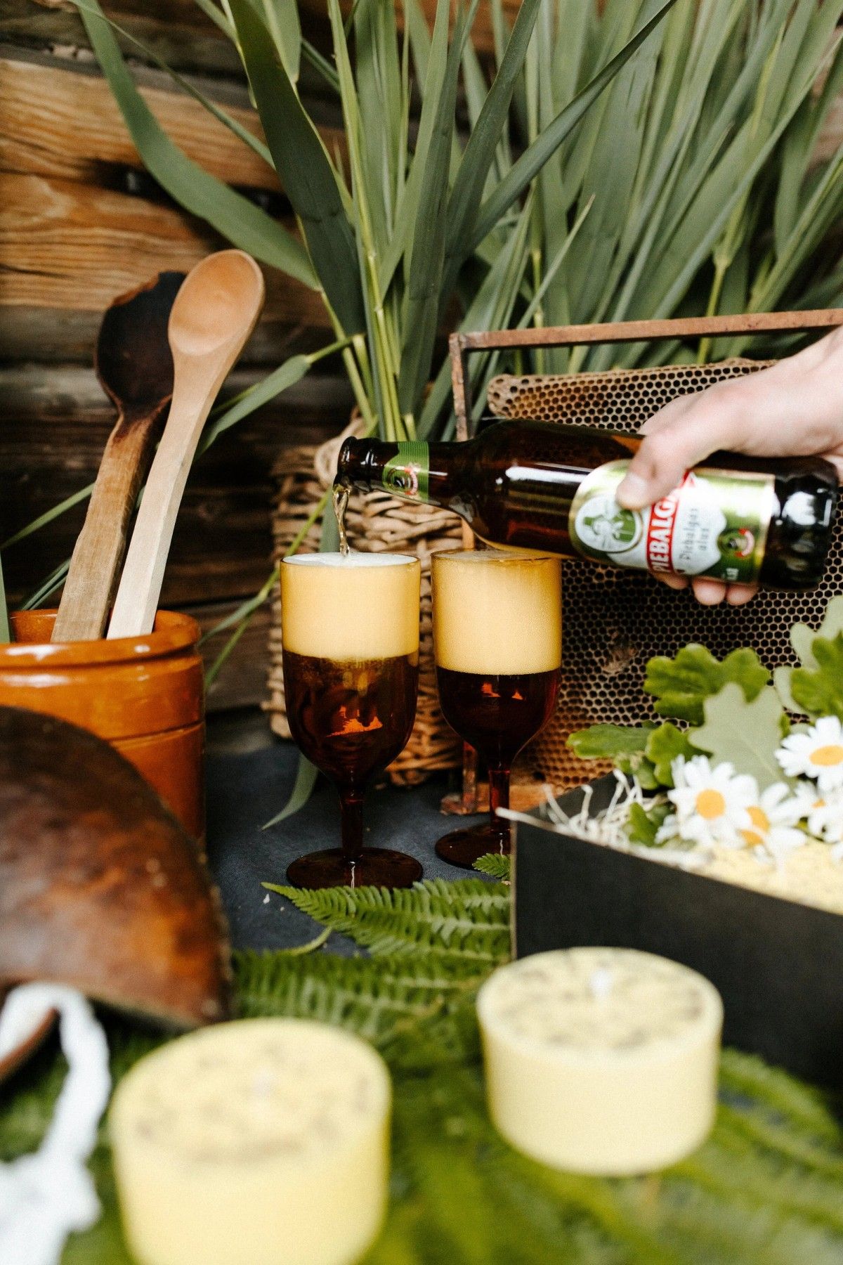 Svece Gardenia Eco, figūru / dekoratīvās, 20 h, rapšu vasks — attēls 5
