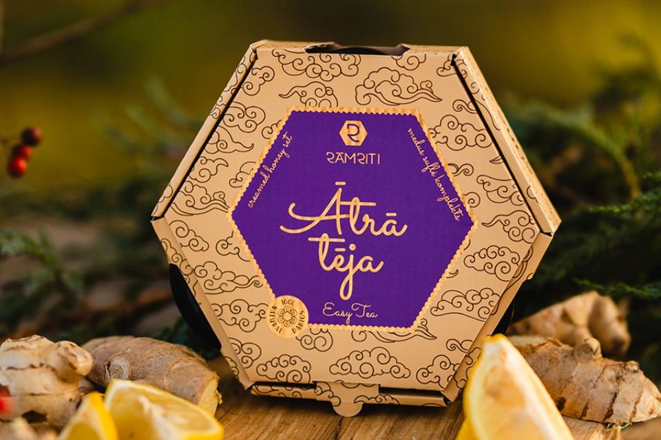 Medus suflē dāvanu komplekts „Ātrā tēja” (3 × 50 g) — attēls 2
