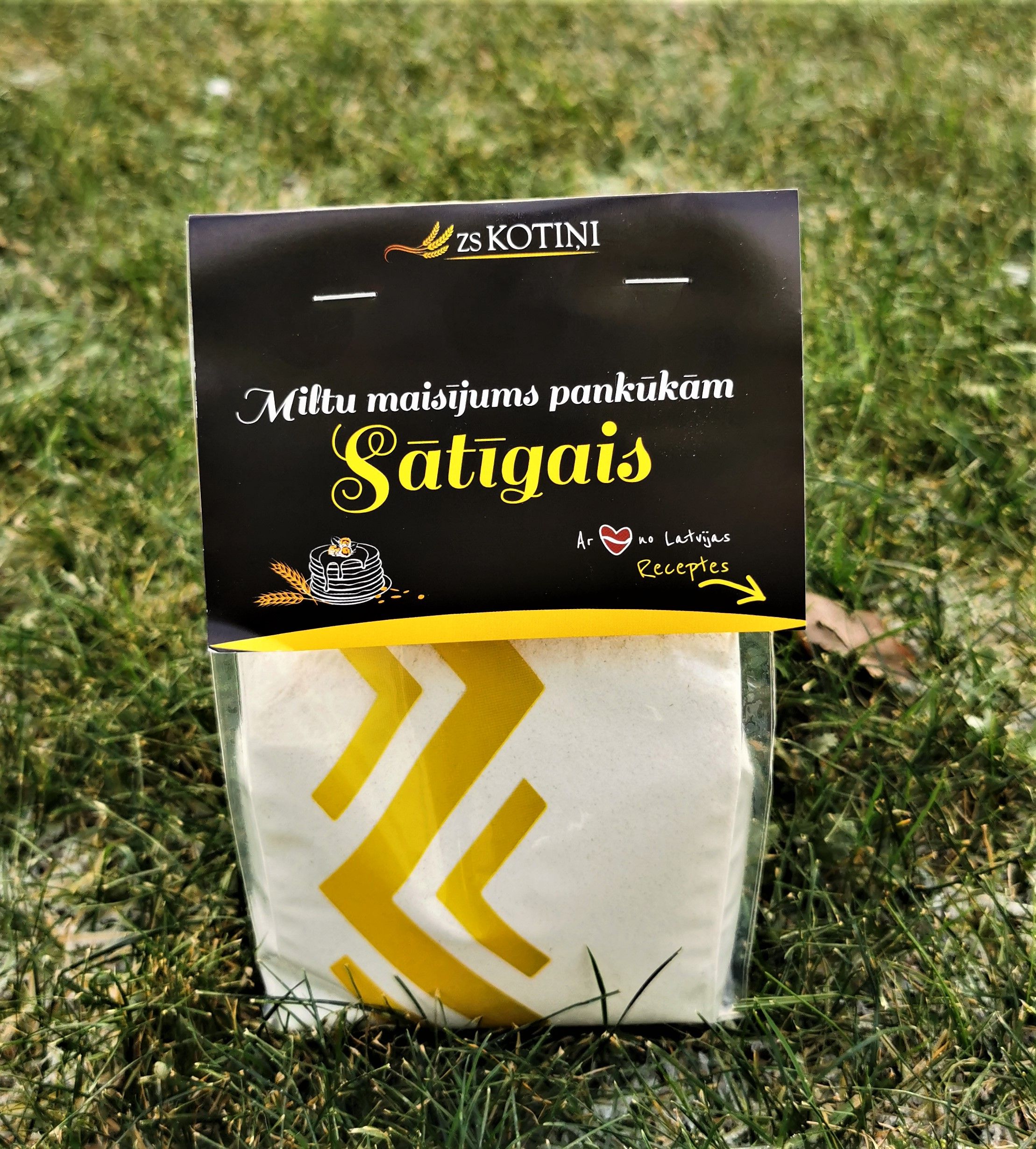Miltu maisījums pankūkām „Sātīgais”, 0,5 kg — attēls 3